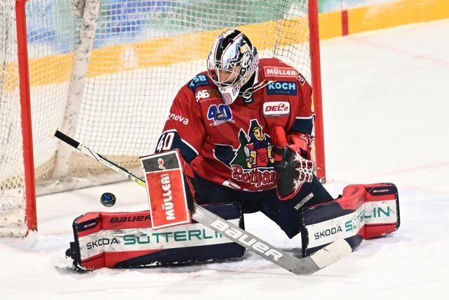 EHC-Torhter Fabian Hegmann aus Duisburg ist ein dankbarer Malocher und ein Glcksfall fr Freiburg