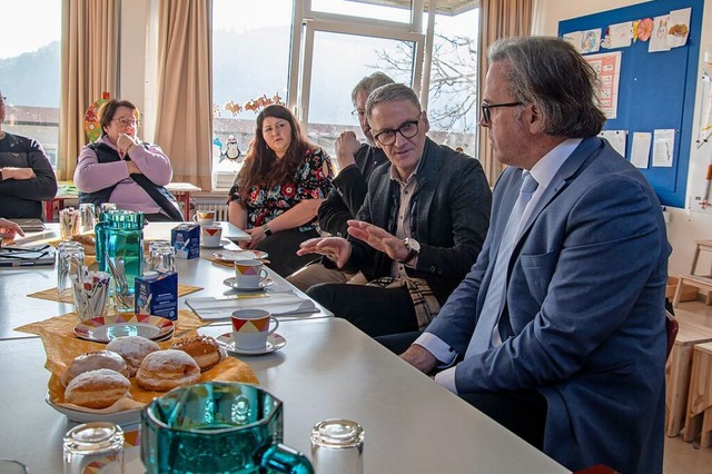 In der Kuhbacher Auenstelle der Grund...Lahr ber das Thema Ganztagsbetreuung.  | Foto: Marius Alexander