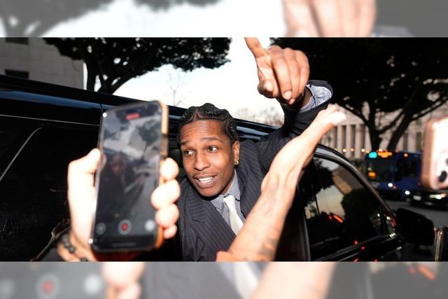 Rapper Asap Rocky freigesprochen - Jubel und Umarmungen