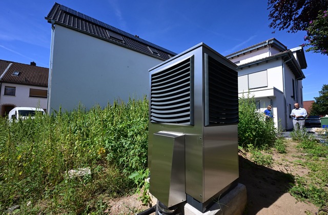 Der Einbau von W&auml;rmepumpen soll anziehen.  | Foto: Bernd Wei&szlig;brod/dpa