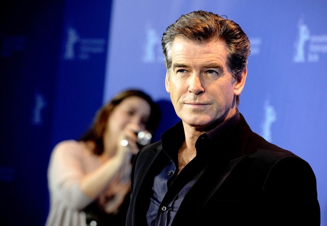 Pierce Brosnan spielte in vier James-B...n ber&uuml;hmten Agenten. (Archivbild)  | Foto: Marcus Brandt/dpa