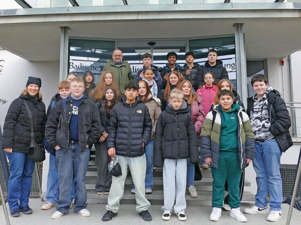 Klasse 8b der Alemannen-Realschule Mllheim