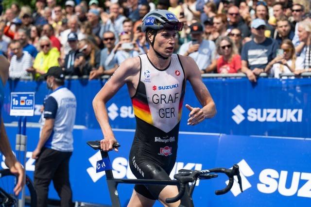 Freiburger Triathlet Henry Graf luft zum Saisoneinstieg in die Weltspitze