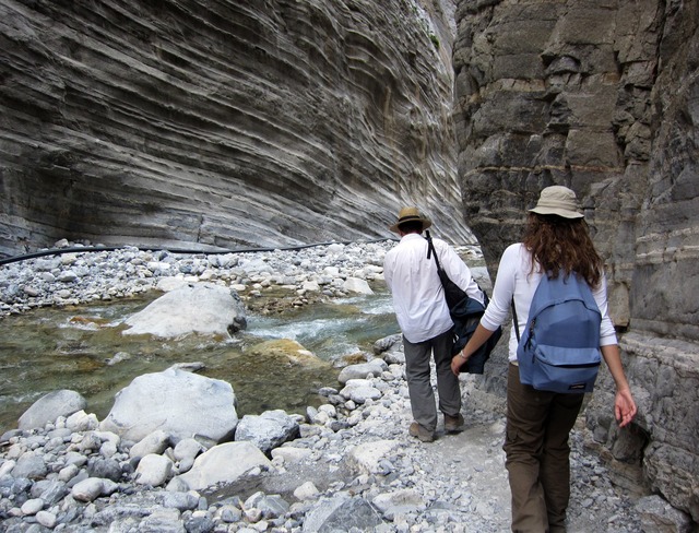 An engen Stellen der Schlucht kann das...Winter meterhoch steigen. (Archivbild)  | Foto: picture alliance / dpa-tmn