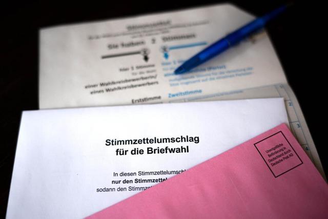 Bisher haben 5900 Menschen in Weil am Rhein Briefwahl fr die Bundestagswahl  beantragt