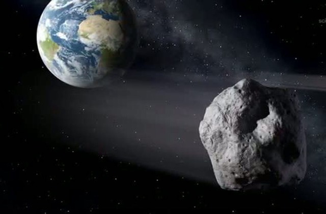 Der Asteroid 2024 YR4 k&ouml;nnte der ...&auml;hrlich nahe kommen. (Symbolbild)  | Foto: -/ESA/P.Carril/dpa