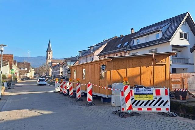 Htte der Lahr-Reichenbacher Guggemusik Schutterschlurbi sorgt fr Gesprchsstoff