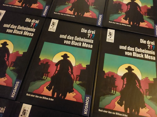 In "Die drei ??? und das Geheimnis von... und Bob eine verlassene Geisterstadt.  | Foto: -/Kosmos Verlag/dpa