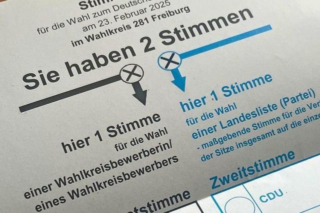 Bundestagswahl 2025: Liveticker fr Sdbaden