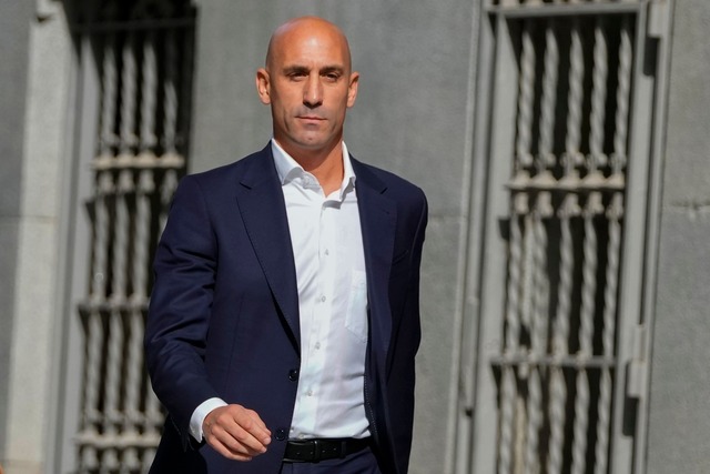 Rubiales wurde verurteilt, kommt aber nicht hinter Gitter. (Foto Archiv)  | Foto: Manu Fernandez/AP/dpa