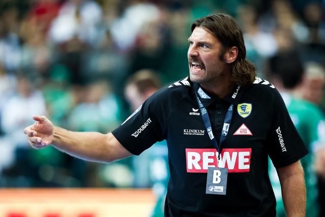 Sebastian Hinze &uuml;bernimmt zur neu...Handball-Bundesligisten ThSV Eisenach.  | Foto: Jan Woitas/dpa