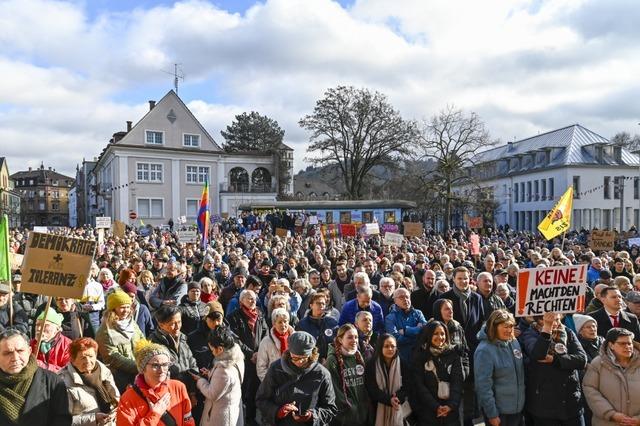 Demonstration gegen Rechtsruck: Alles Wichtige zur Kundgebung am Samstag in Lahr