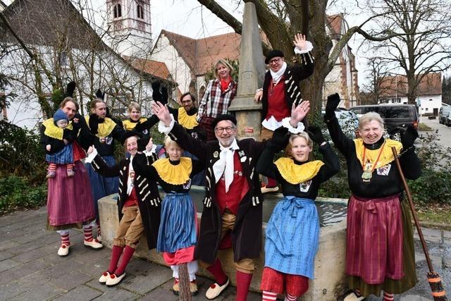 Eine nrrische Familie: Bei den Schneiders in Wyhlen sind drei Generationen im Fasnachtsfieber