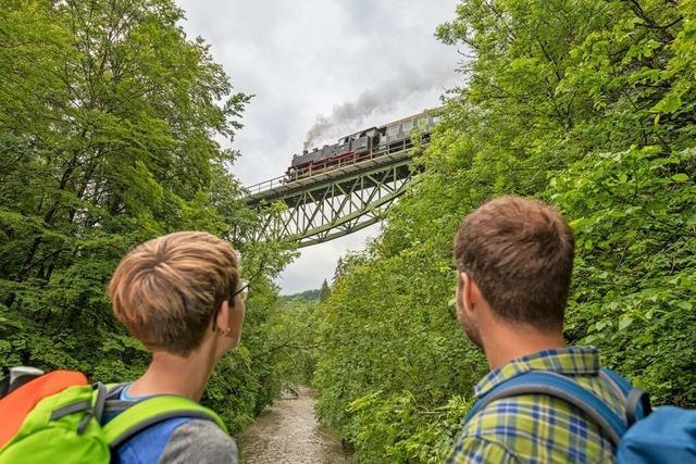 Beliebter Sauschwnzleweg von Blumberg nach Lausheim bleibt weiterhin Premiumstrecke