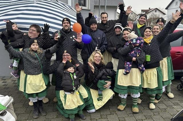 Dorfrallye der Narren begeistert in Schuttern