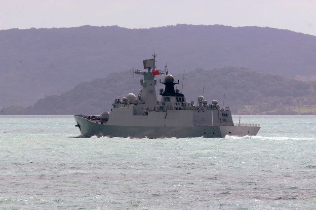 Australien und Neuseeland beobachten die chinesischen Schiffe mit Sorge.  | Foto: Uncredited/Royal Australian Navy/ADF/AP/dpa