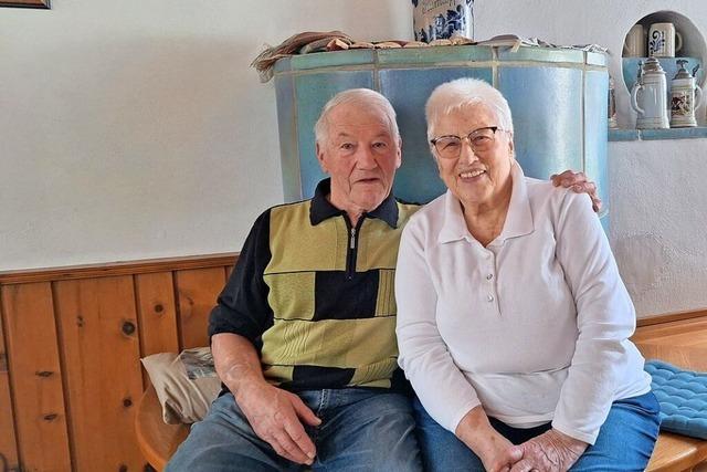 Dorle und Werner Fabry aus Lahr-Reichenbach feiern ihren 60. Hochzeitstag