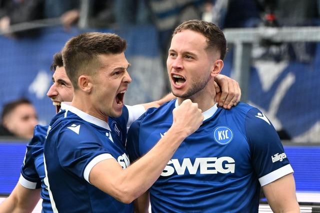 3:1 gegen Magdeburg: KSC bejubelt ersten Rckrunden-Sieg