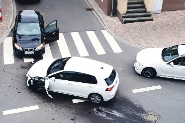 Unfall in Eichstetten  | Foto: Horst David 