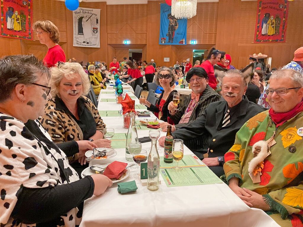 Beste Stimmung herrschte beim Narrenspiegel im Kursaal in Bad Sckingen.