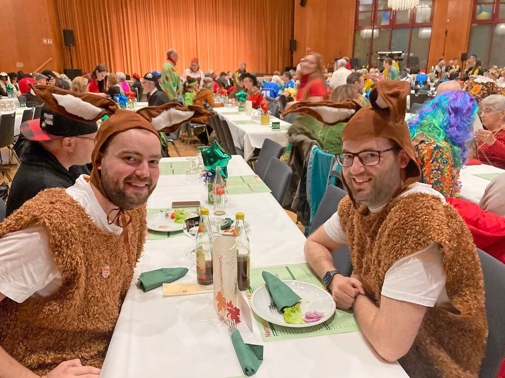 Beste Stimmung herrschte beim Narrenspiegel im Kursaal in Bad Sckingen.