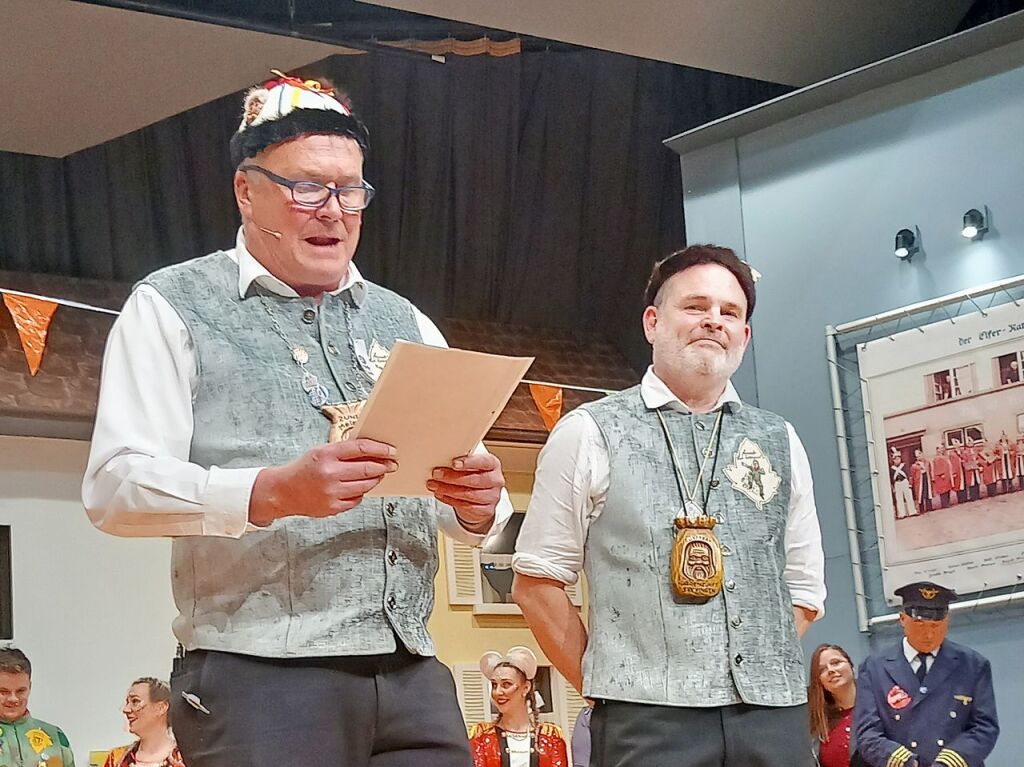 Beste Stimmung herrschte beim Narrenspiegel im Kursaal in Bad Sckingen.