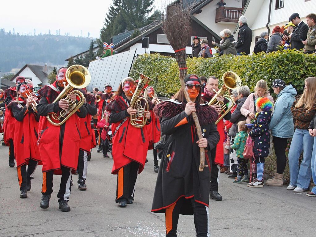 Gute Stimmung herrschte bei der Herrischrieder Dorffasnacht