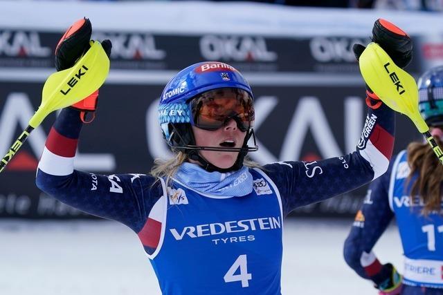 100 Weltcup-Siege: Nächster Meilenstein für Skistar Shiffrin