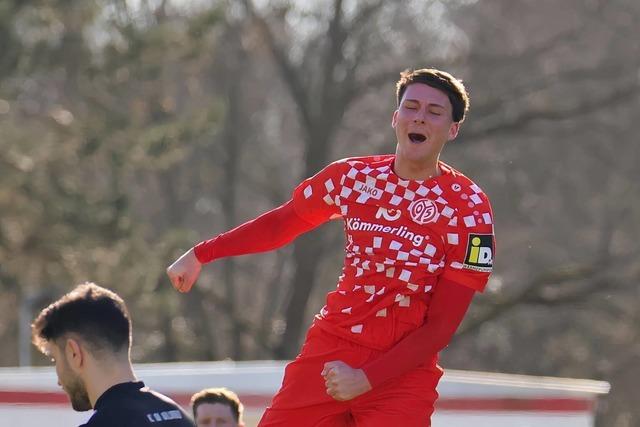 Nach 36 Minuten ist fr den FC 08 Villingen in Mainz alles vorbei