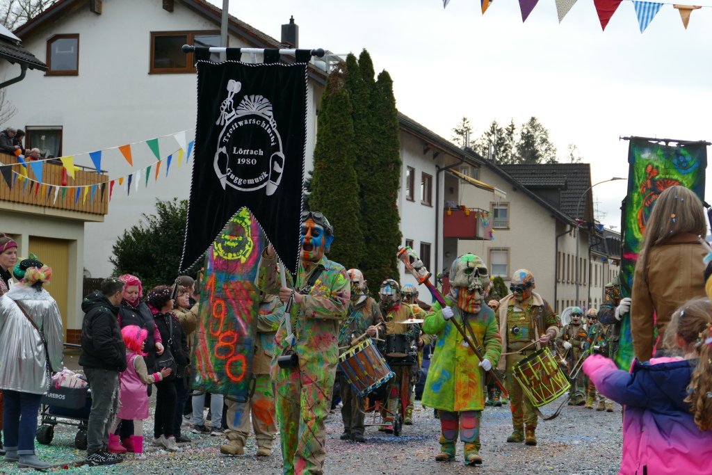 Eindrcke vom Umzug des 57. VHN-Narrentreffens in flingen