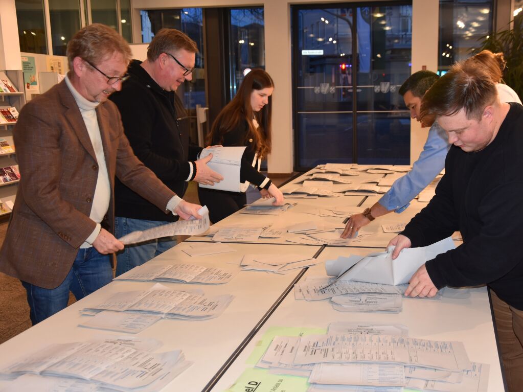 Bundestagswahl 2025 in Gundelfingen.