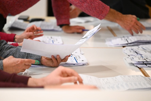 Die CDU gewinnt die Bundestagswahl in ...uuml;rttemberg mit deutlichem Abstand.  | Foto: Bernd Wei&szlig;brod/dpa