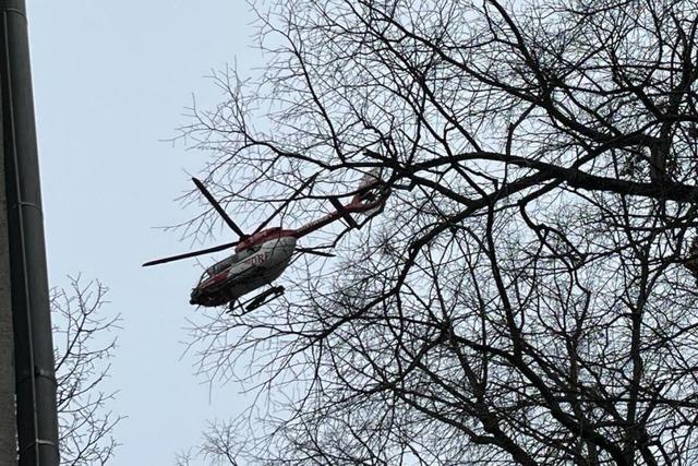 Warum kreiste am Wochenende ein Hubschrauber ber Freiburg?