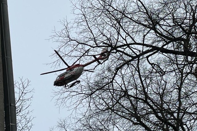 Hubschraubersuche nach einer vermissten Person in Freiburg  (Archivfoto)  | Foto: kus