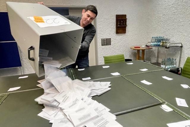 Wahlkreis Lrrach-Mllheim: Stefan Glaser gewinnt klar – aber zieht er auch in den Bundestag ein?