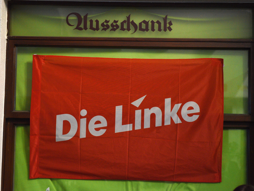 Wahlparty "Die Linke" im neuen Wiehrebahnhof