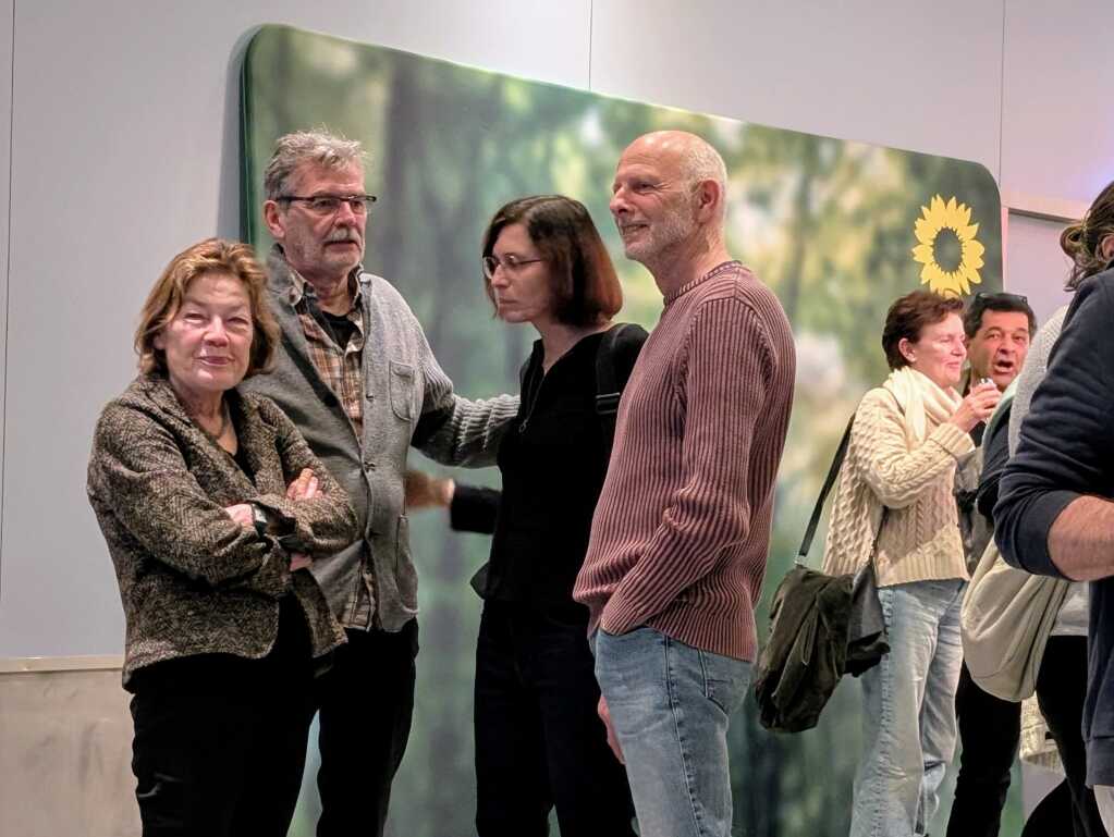 Wahlparty der Grnen im Waldsee