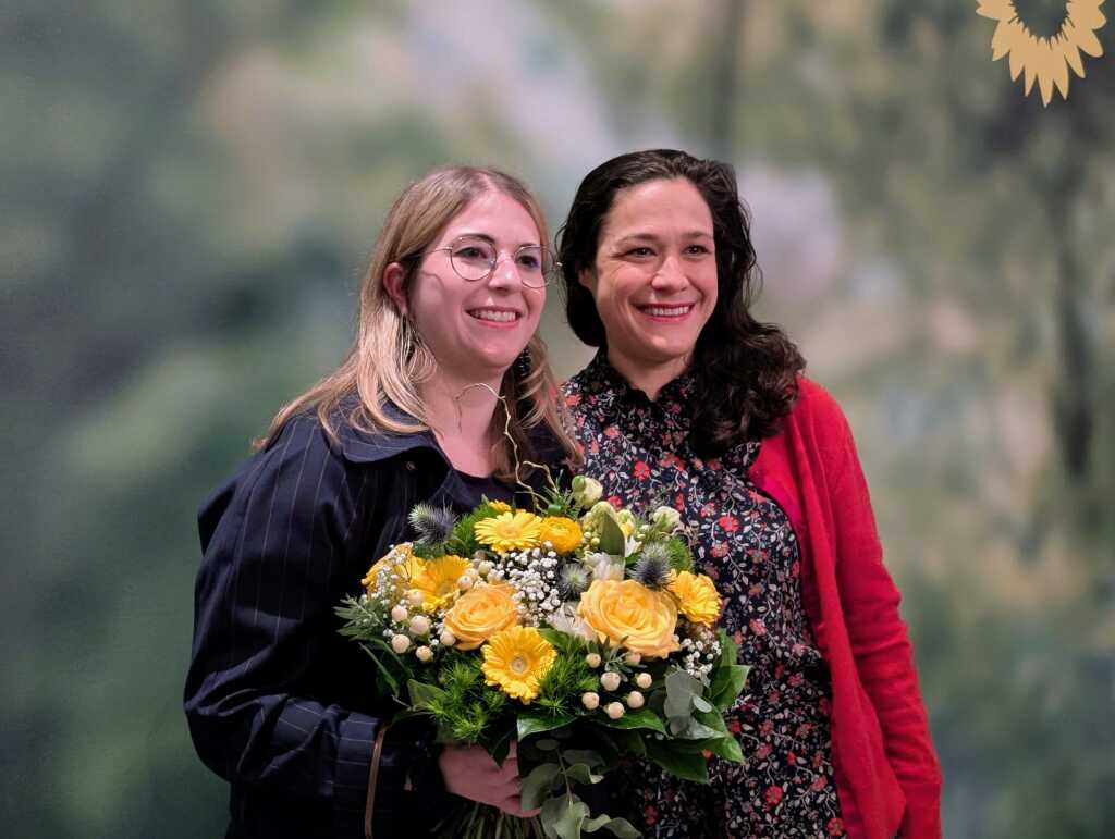 Wahlparty der Grnen im Waldsee