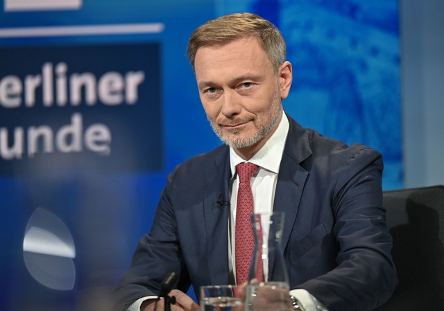 Der FDP-Vorsitzende geht.  | Foto: Stefanie Loos/AFP POOL/dpa