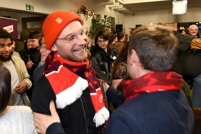 Linkenpolitiker Vinzenz Glaser aus Freiburg: 