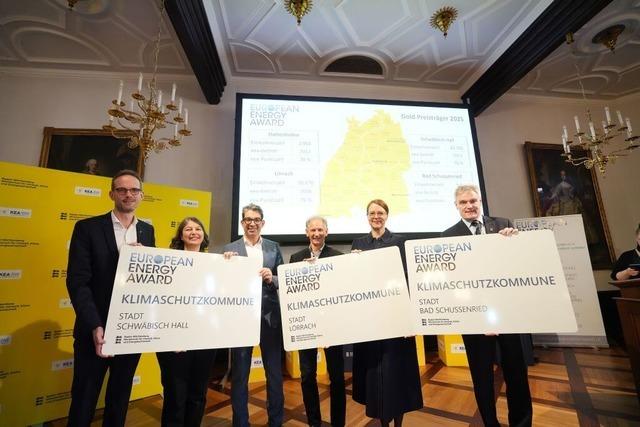 Die Stadt Lrrach gewinnt beim Energiewettbewerb noch einmal Gold und geht dann in eine Denkpause