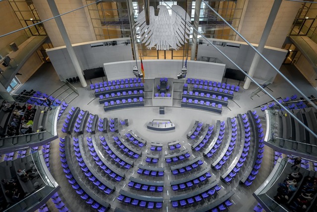 Debatte &uuml;ber Reform der Schuldenb...urch den alten Bundestag. (Archivbild)  | Foto: Kay Nietfeld/dpa