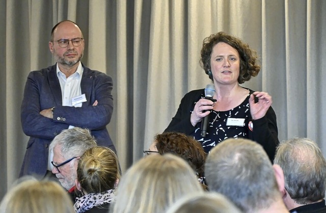 Wolfgang Reinbold vom Offenburger Muse...verbandes zum Thema Museen und Schulen  | Foto: Endrik Baublies