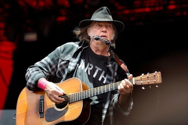 Neil Young kommt für drei Konzerte nach Deutschland