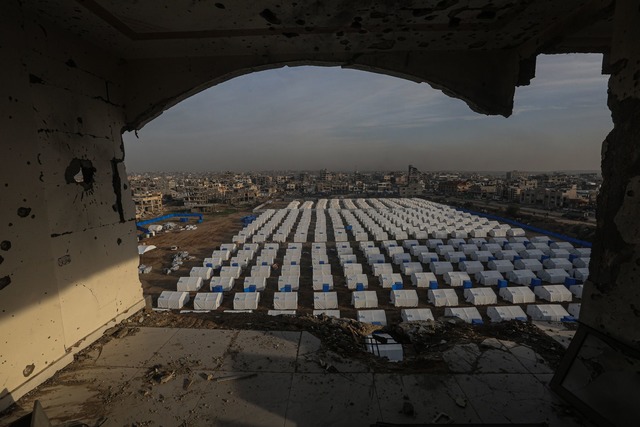 Zelte im Gazastreifen. (Archivbild)  | Foto: Omar Ashtawy  Apaimages/APA Images via ZUMA Press Wire/dpa