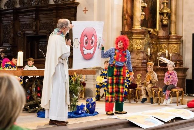 In Waldkirch geniet der Gottesdienst fr Narren einen Status wie an hohen Feiertagen