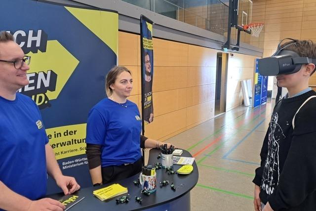 In Laufenburg haben Schler die Berufswelt der Region erkundet