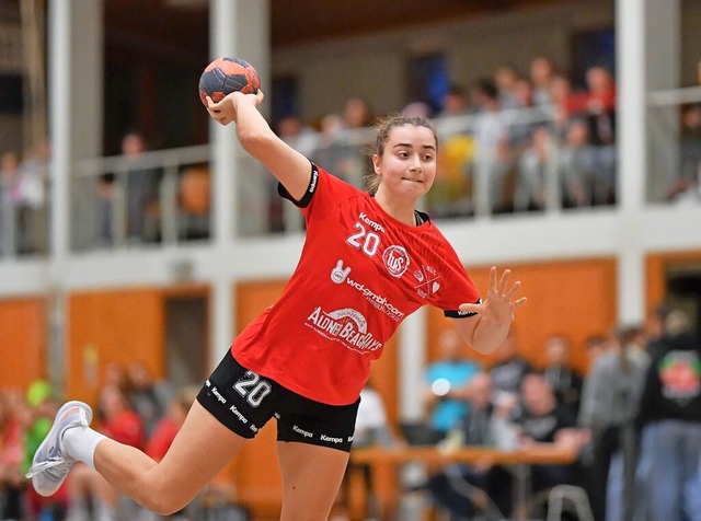 Zwlf Tore von Magdalena Oertel reichten dem TuS Altenheim nicht zum Derby-Sieg.  | Foto: Wolfgang Knstle