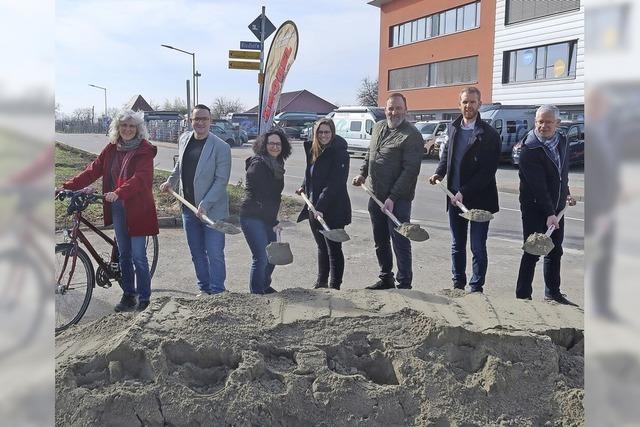 Radweg-Erweiterung mit Landesfrderung