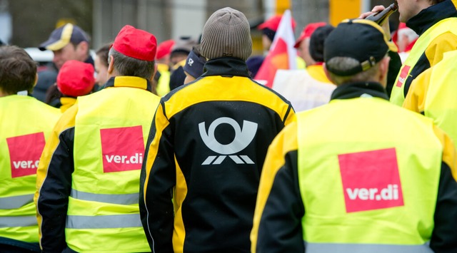 Verdi bestreikt Paketzentren und Briefzentren auch in Freiburg  | Foto: Sven Hoppe